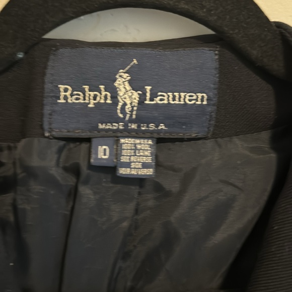 Vintage Ralph Lauren navy sailor jacket and 100% wool. Women’s size 10. - Picture 2 of 6